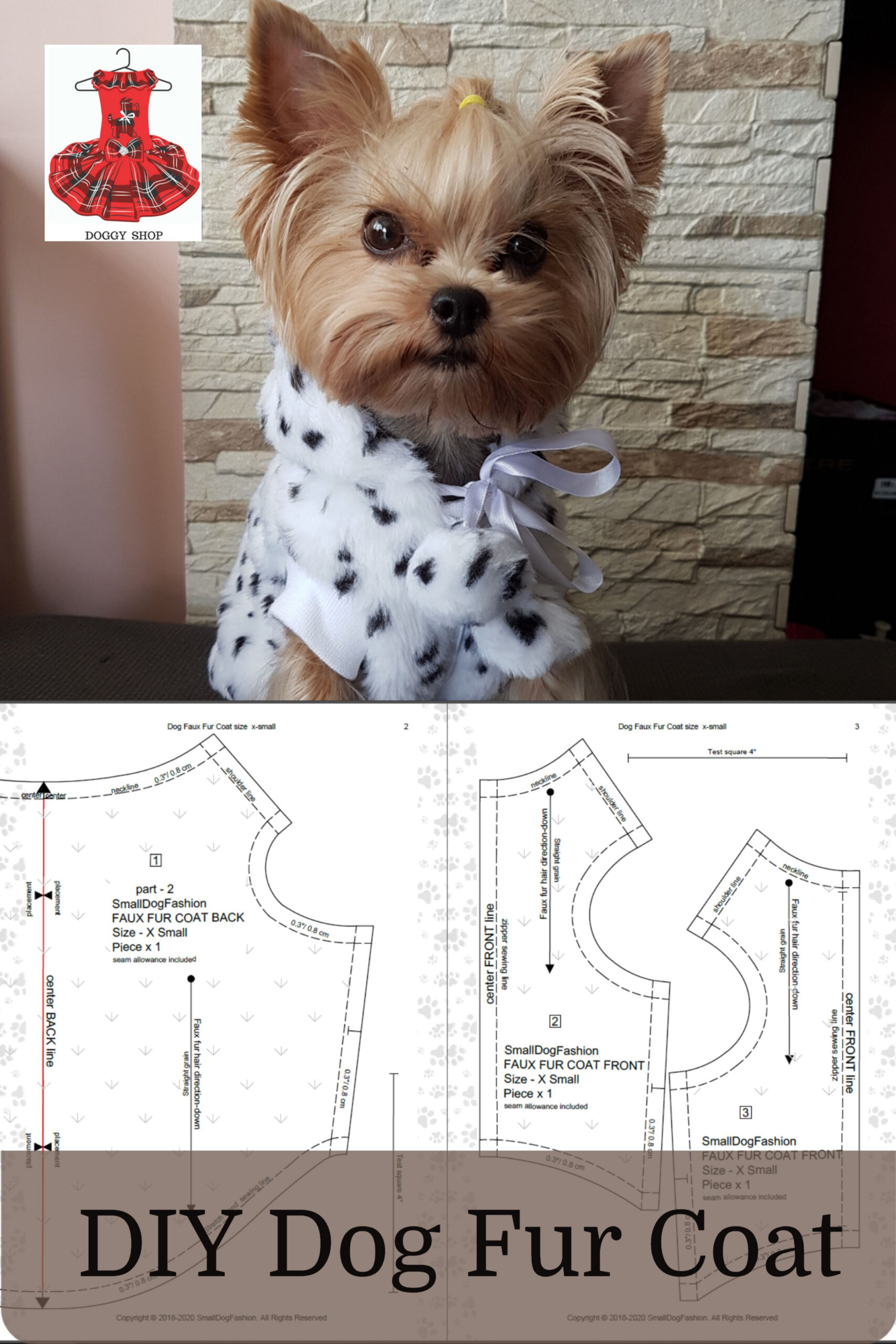 Sewing Patterns For Dogs - Sewing Pattern Library throughout Pajama Free Printable Sewing Patterns For Dog Clothes