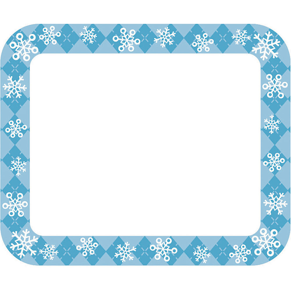 Snowflakes Name Tags - Cd-150055 | Carson Dellosa | Teacher Aids with regard to Free Printable Snowflake Name Tags