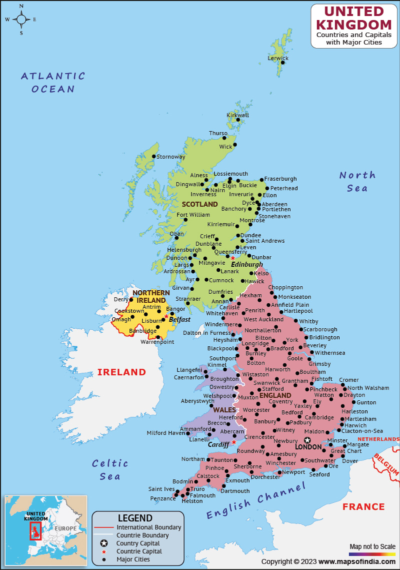 Uk Map | Hd United Kingdom Map throughout Printable Map of United Kingdom