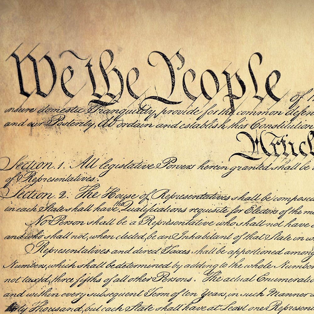 United States Constitution On A Parchment Paper Background regarding High Resolution Printable Us Constitution
