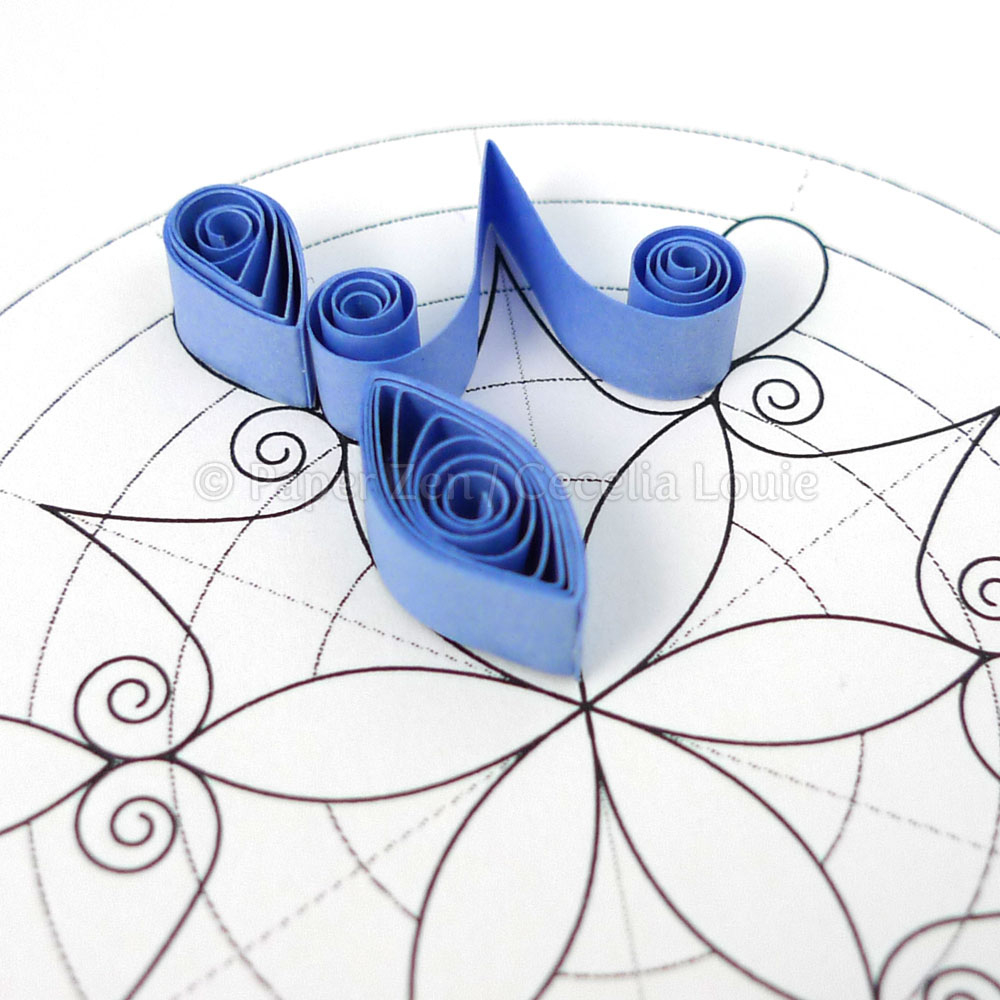 Welcome To Paper Zen ~ Cecelia Louie: Quilling Snowflake Pattern within Printable Paper Quilling Patterns Free