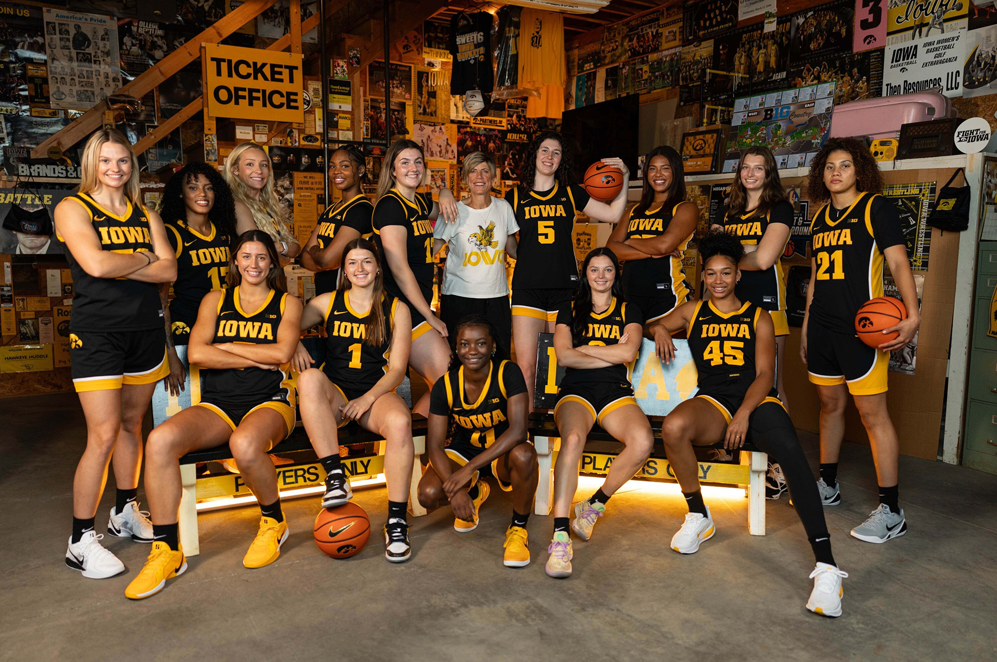 Women'S Basketball Gameday - Iowa Hawkeyes Athletics - Official in Iowa Women'S Basketball Schedule 23 24/Printable
