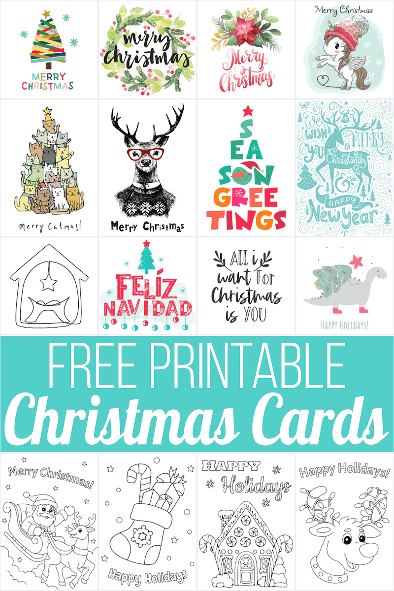 160 Free Printable Christmas Cards For 2025 within Printable Christmas Card For Mother