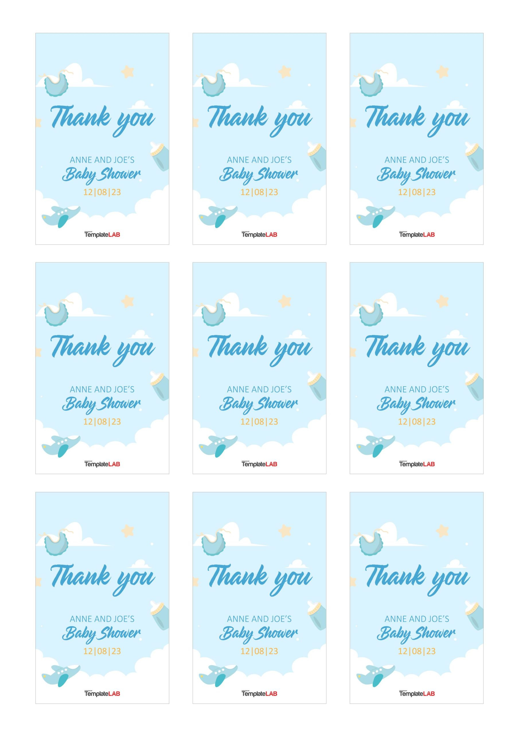 19 Free Editable Gift Tag Templates [Word, Pptx, Psd] throughout Gift Tag Template Editable Free