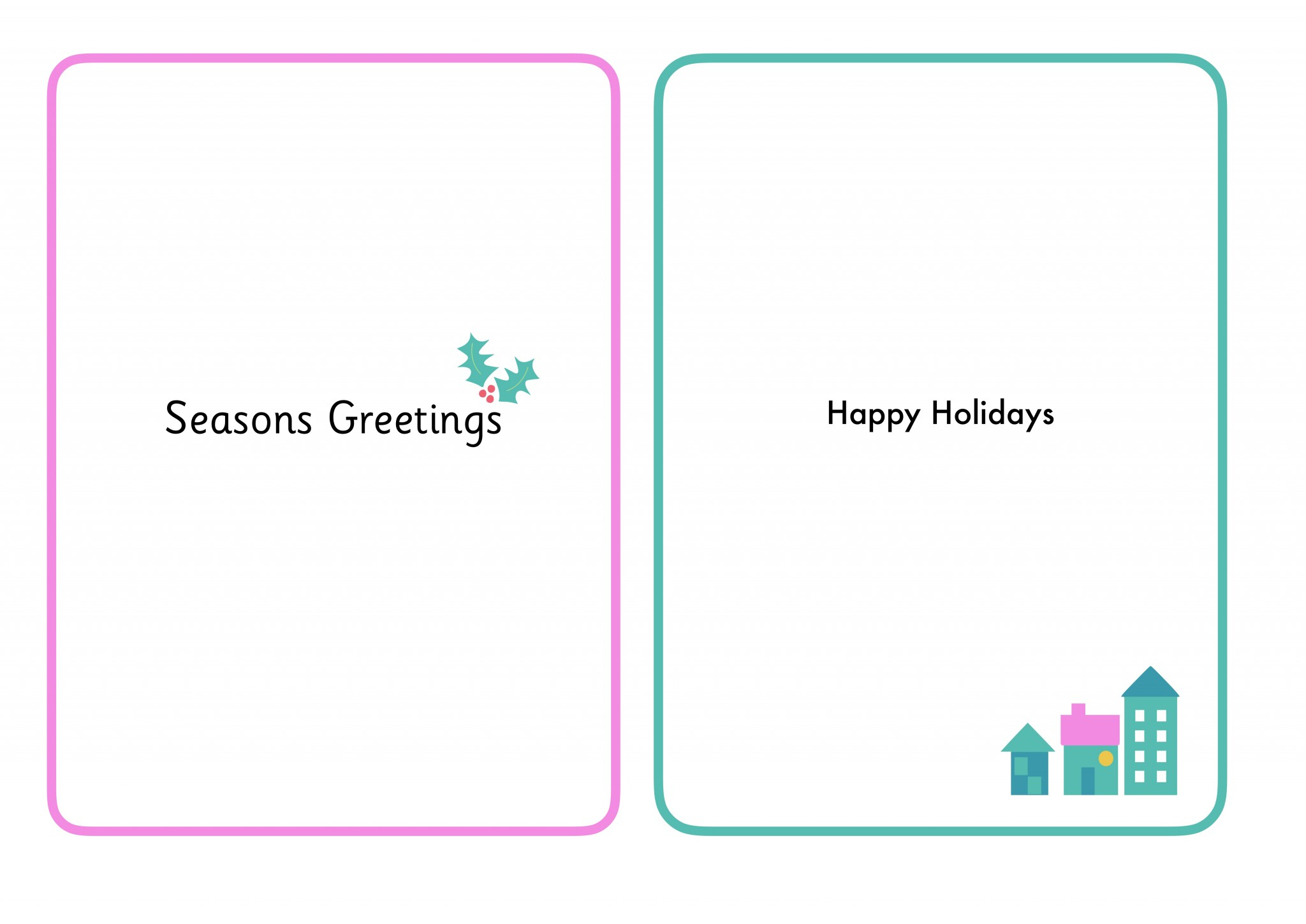 Christmas Card Inserts With Small Images - Printable Teaching inside Downloadable Free Printable Christmas Card Inserts