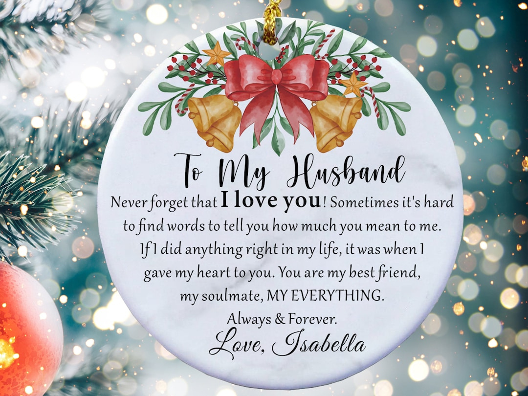 Christmas Day To My Husband At Christmas Merry Christmas To My for Printable Christmas Card Husband