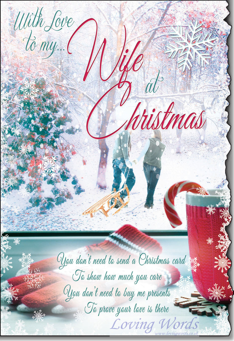 Christmas For My Wife Printable Christmas Cards For Wife Pastor in Printable Christmas Card For My Wife