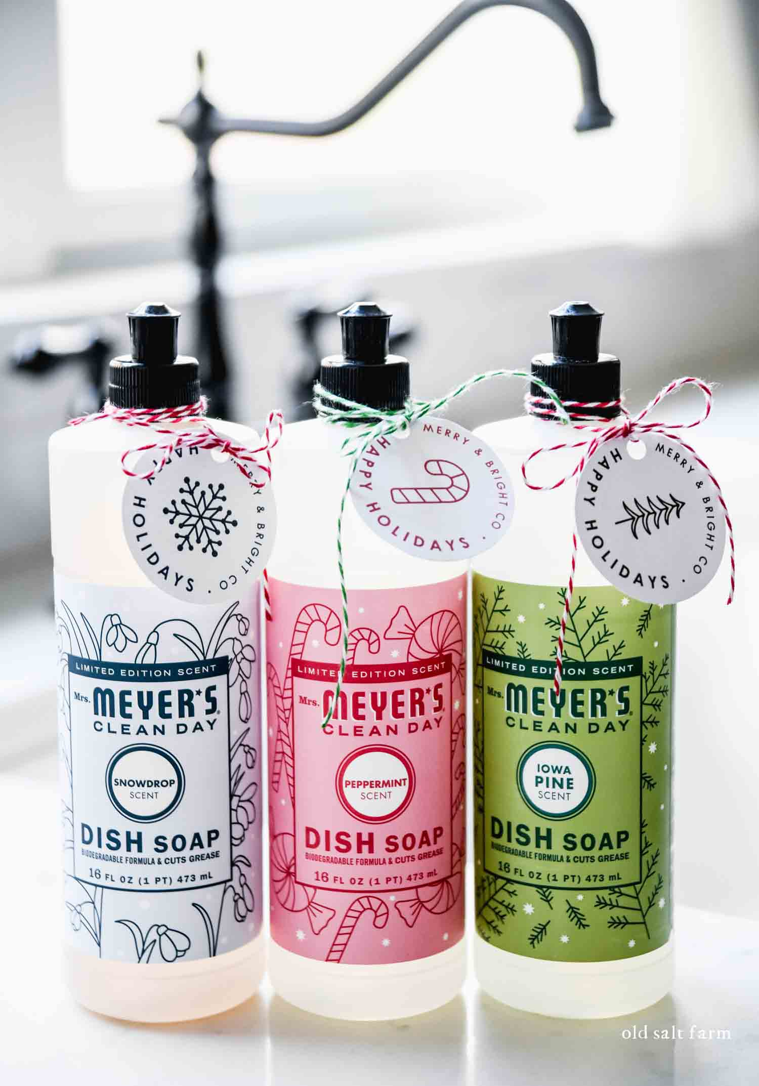 Christmas Gift Tags - Free Printable | Old Salt Farm in Hand Soap Christmas Gift Tags Free Printable