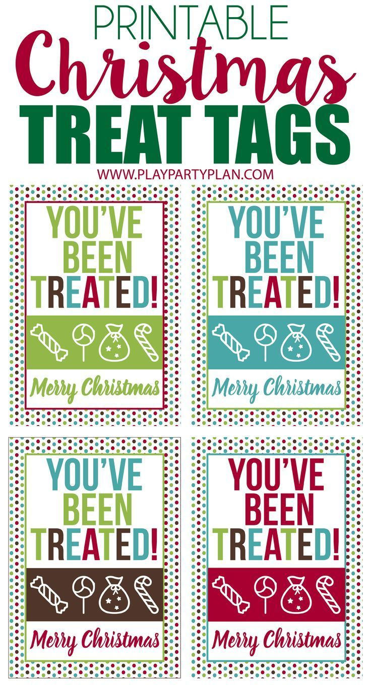 Database Error for Free Printable Christmas Treat Bag Tags