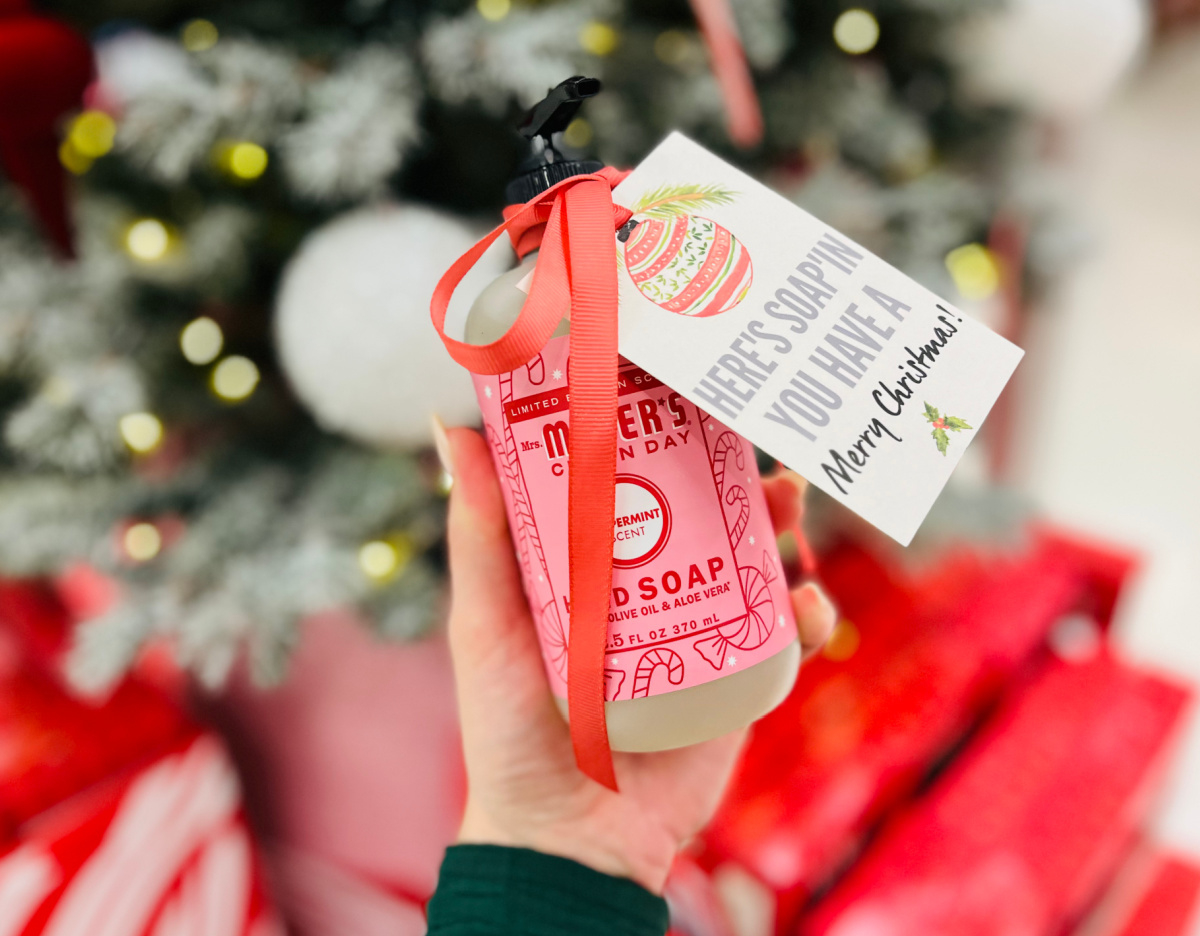 Diy Christmas Hostess Gifts | Soaps With Free Printable Gift Tags pertaining to Hand Soap Christmas Gift Tags Printable
