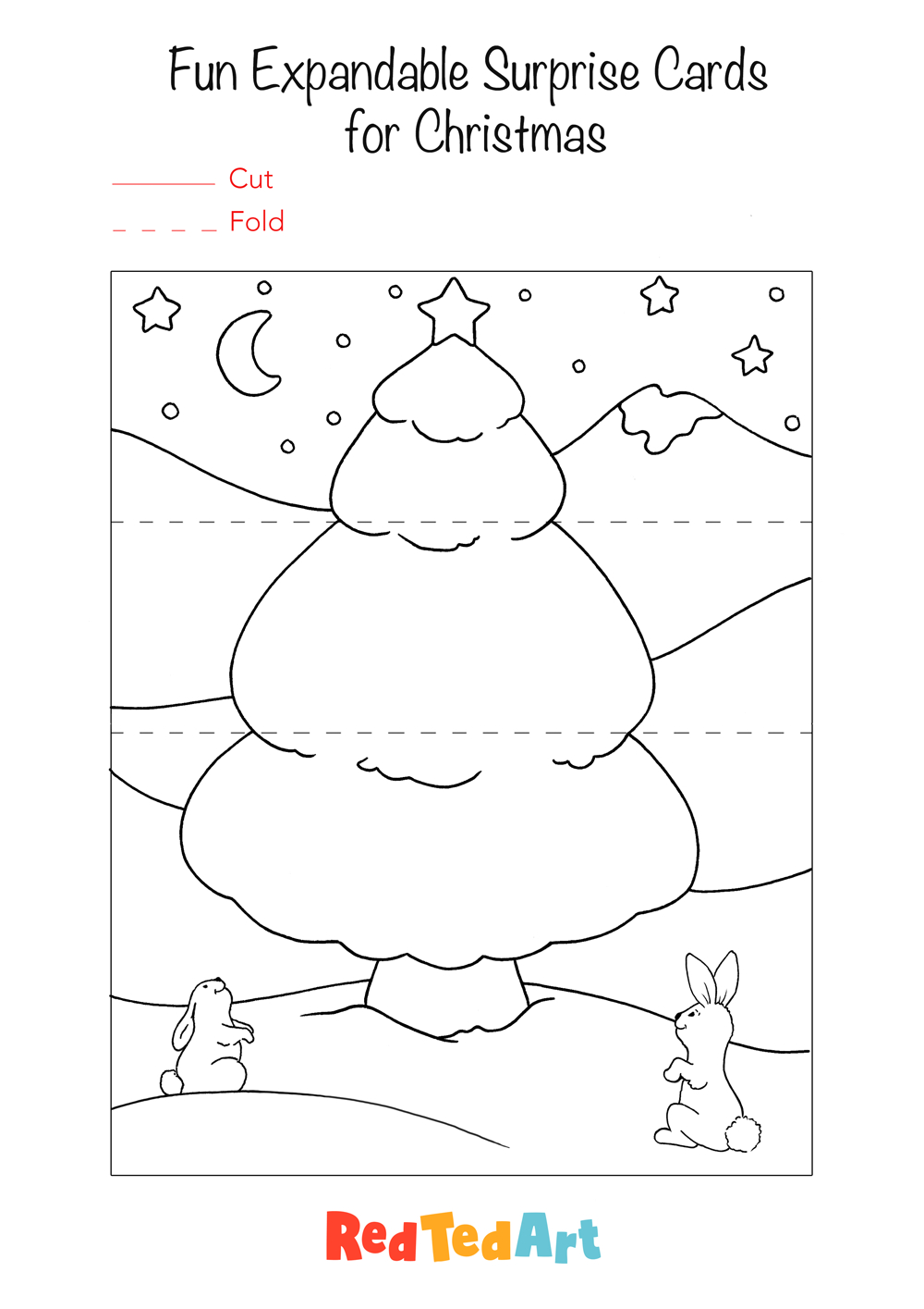 Free Christmas Card Making Ideas | Learning Resources Uk in Kids Printable Christmas Card