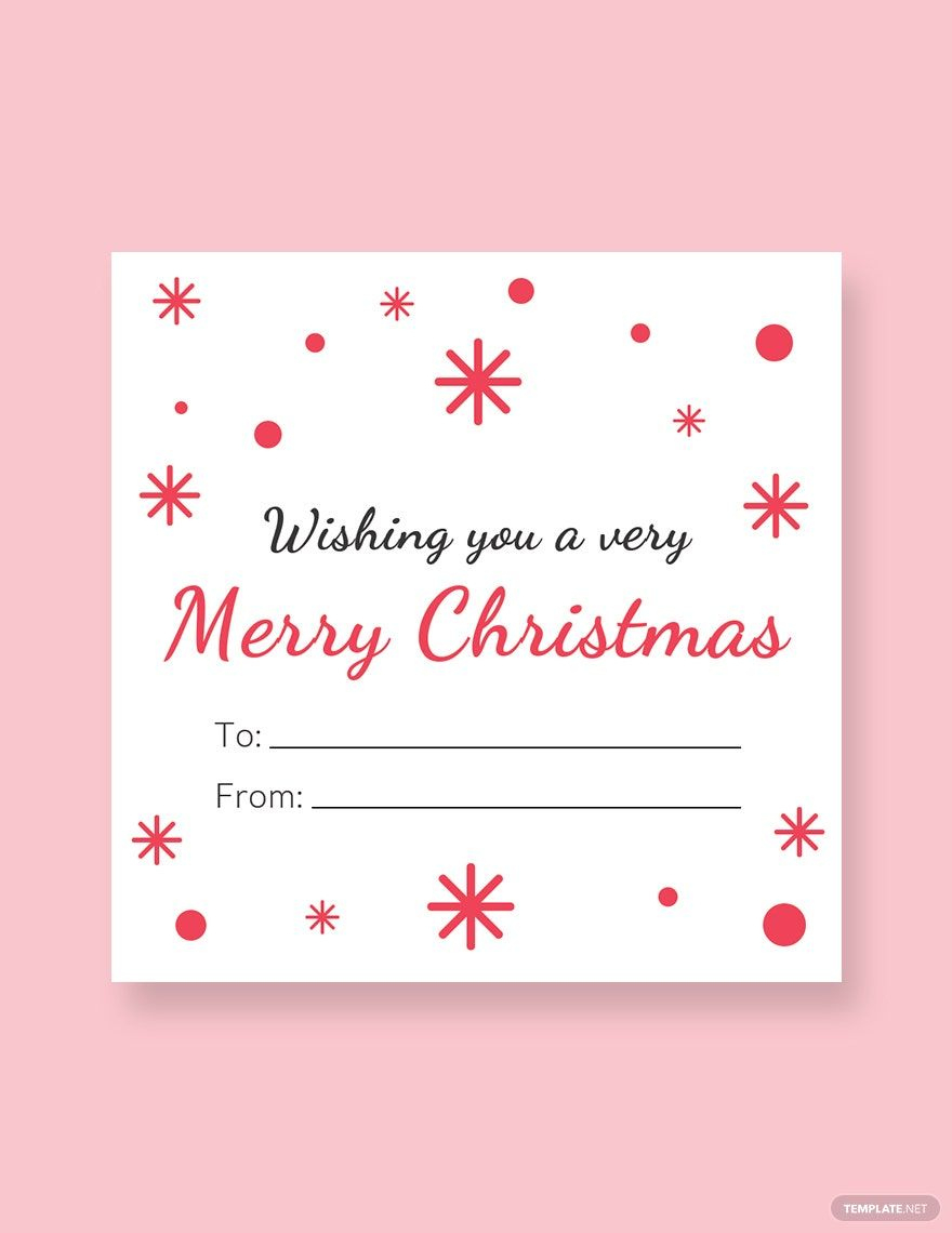 Free Christmas Label Templates, Editable And Printable pertaining to Printable Christmas Card Labels