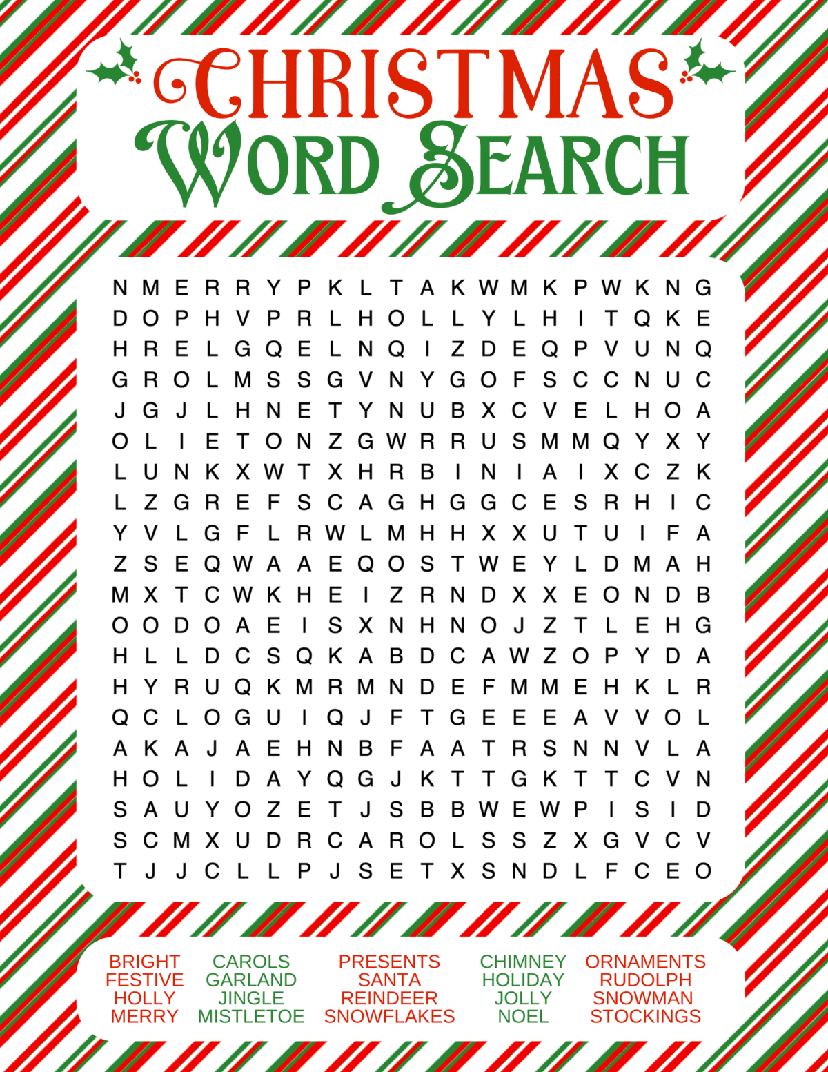 Free Christmas Word Search Printables For Kids And Adults within Holiday Word Search Printable For Adults