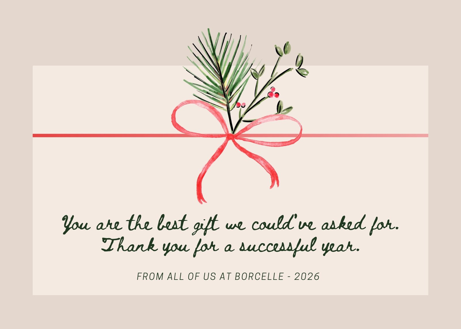 Free Printable Business Holiday Card Templates | Canva throughout Printable Christmas Card Messages