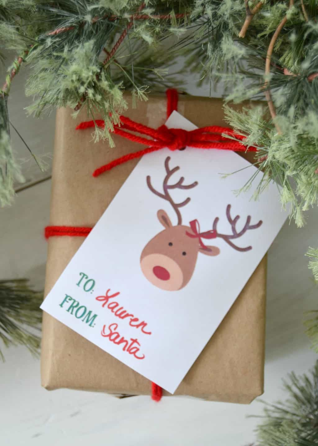 Free Printable Christmas Gift Tags That Will Add Personality To in Christmas Gift Tags For Kids Printable Free
