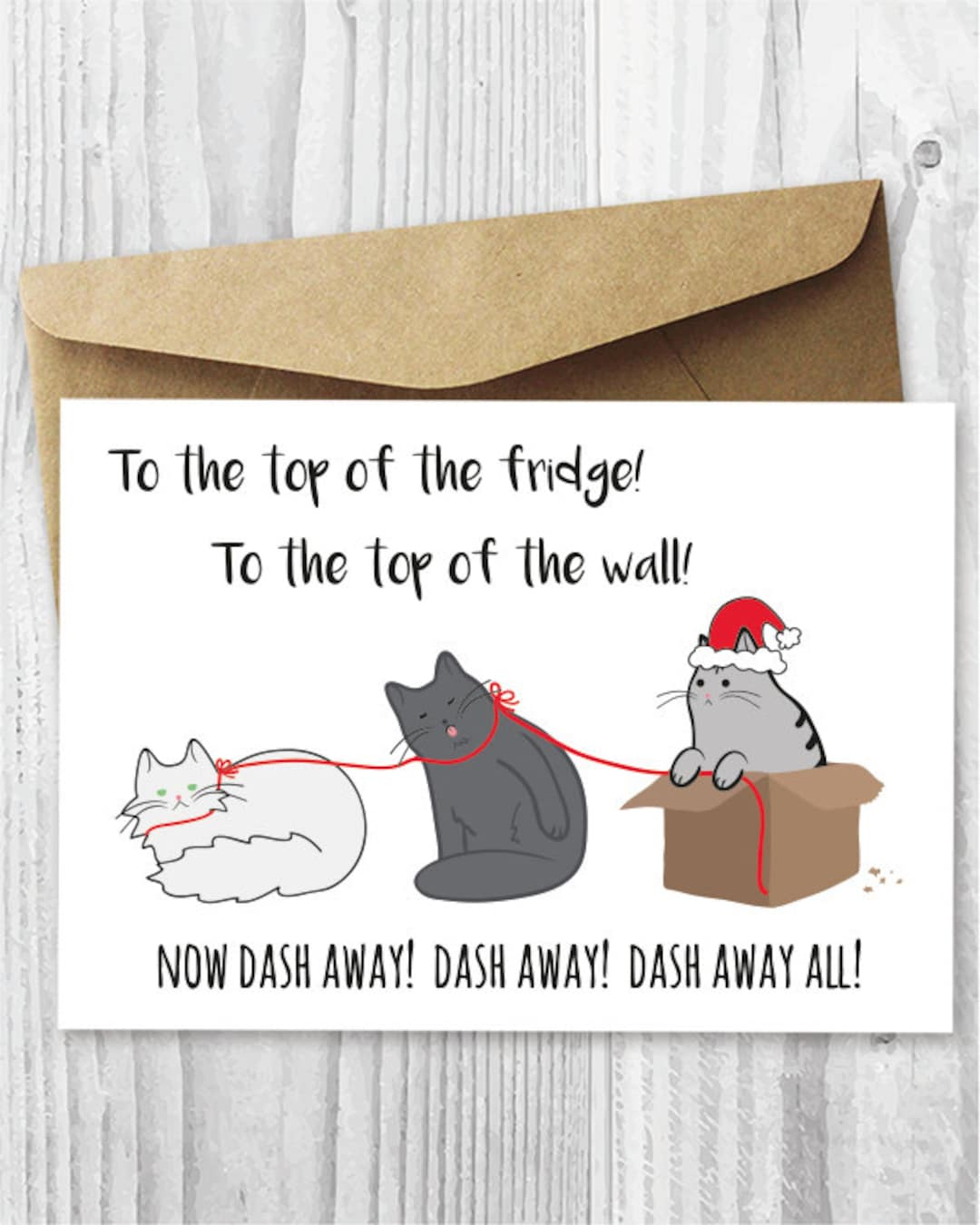 Funny Holiday Card, Printable Christmas Cards, Funny Cats intended for Printable Christmas Card Funny