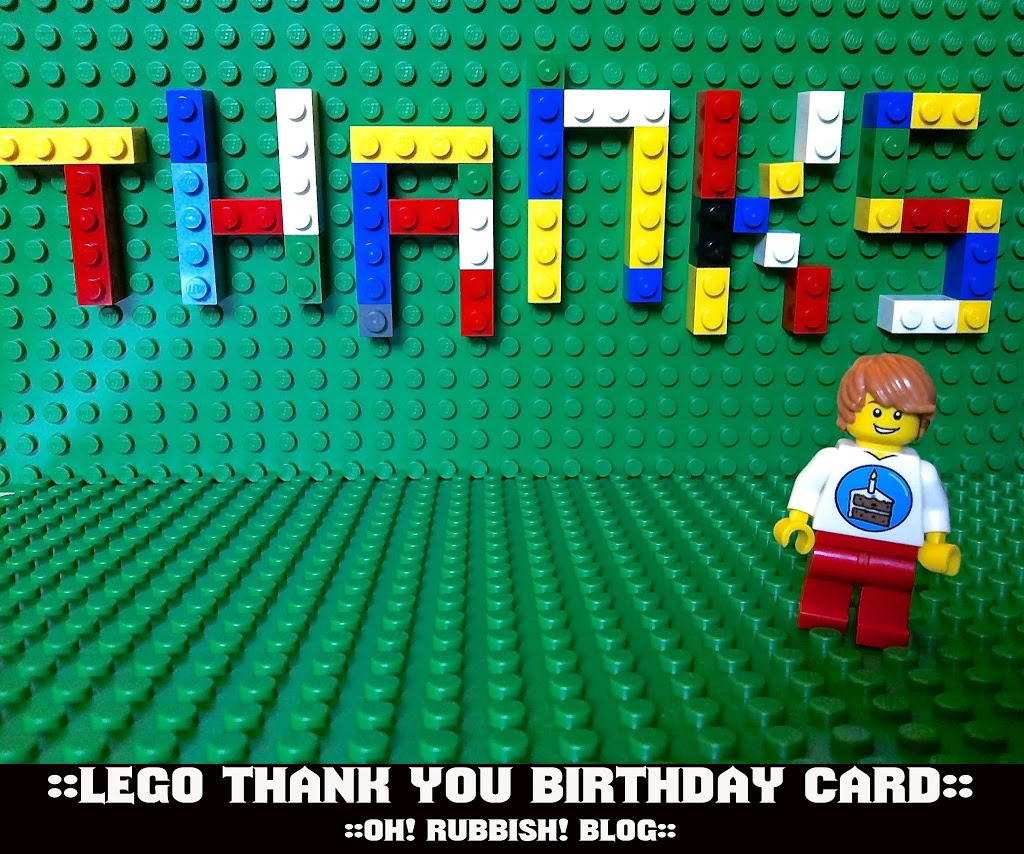 Lego Thank You Card :: Free Lego Party Printables :: Birthday regarding Lego Thank You Cards Printable Free