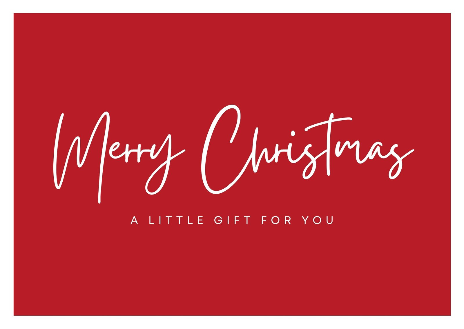 Merry Christmas Gift Card within Merry Christmas Printable Gift Card