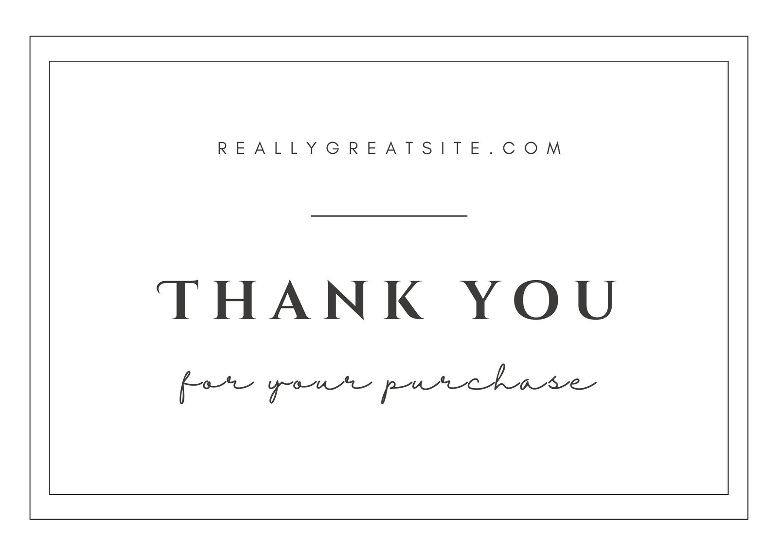 Page 16 - Printable, Customizable Thank You Card Templates | Canva inside Thank You Cards Printable Black and White