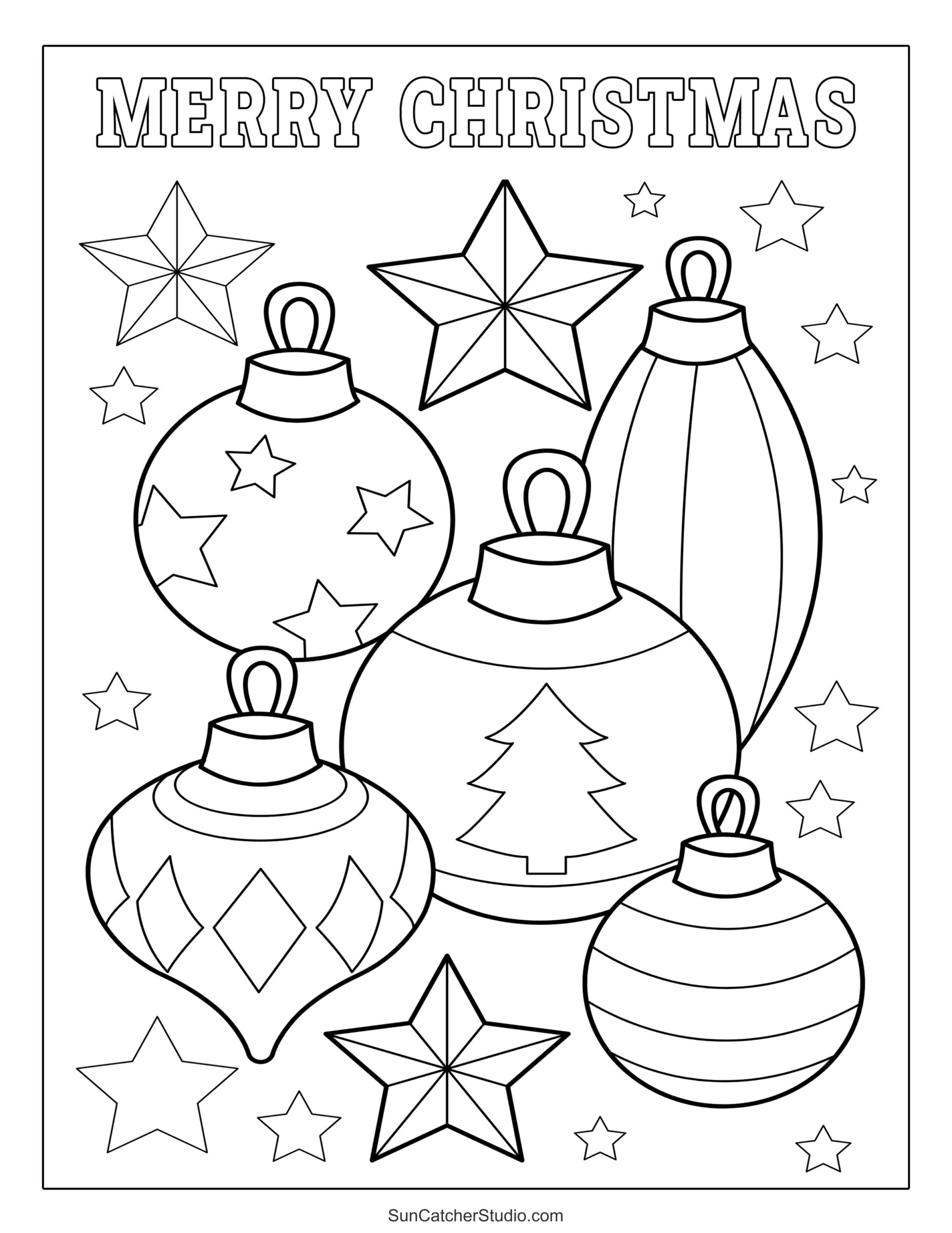 Printable Christmas Coloring Pages And Coloring Sheets – Free within Christmas Coloring Pages Printable