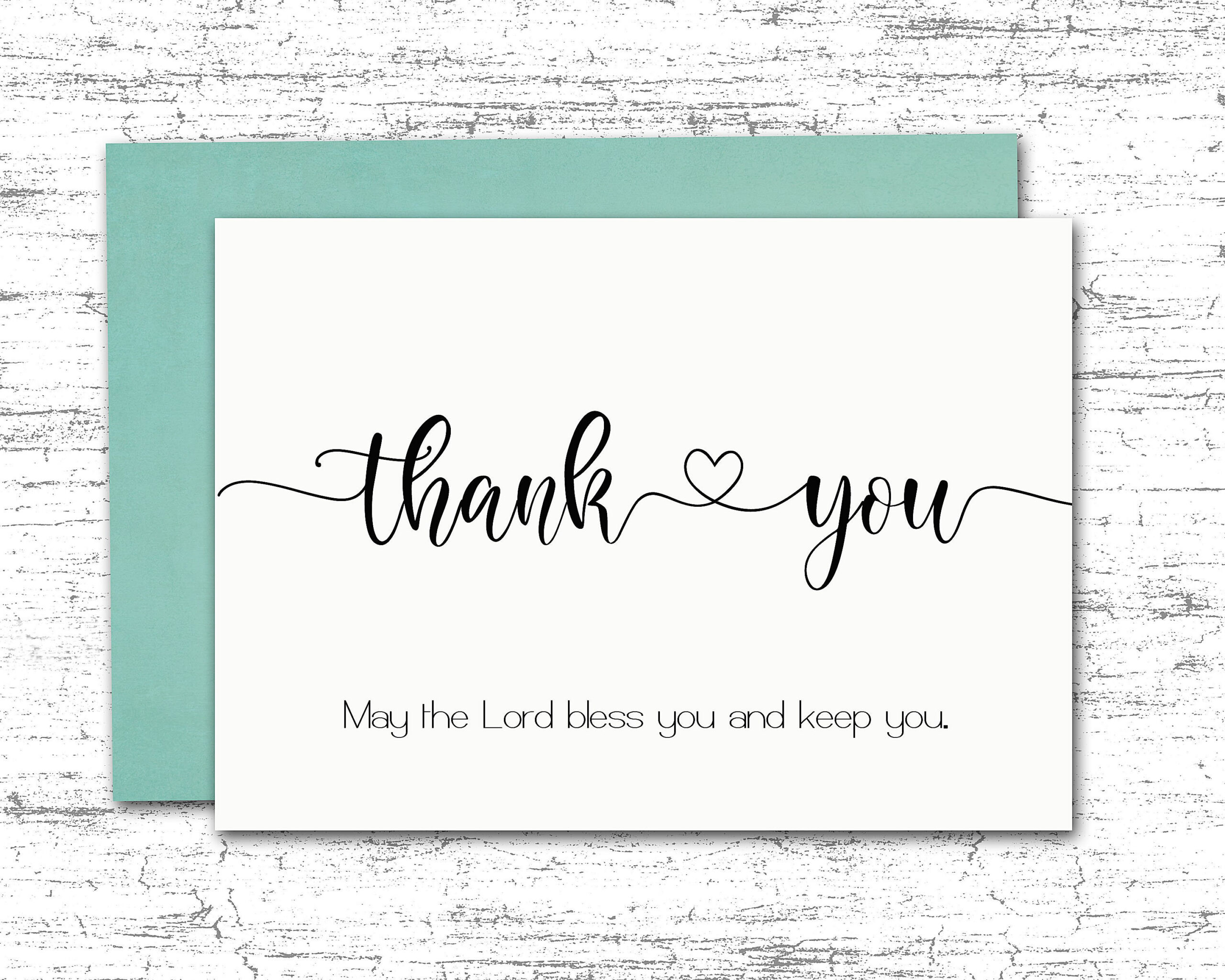 Religious Thank You Cards, Printable Thank You Notes, Bible Verse throughout Religious Thank You Cards Printable
