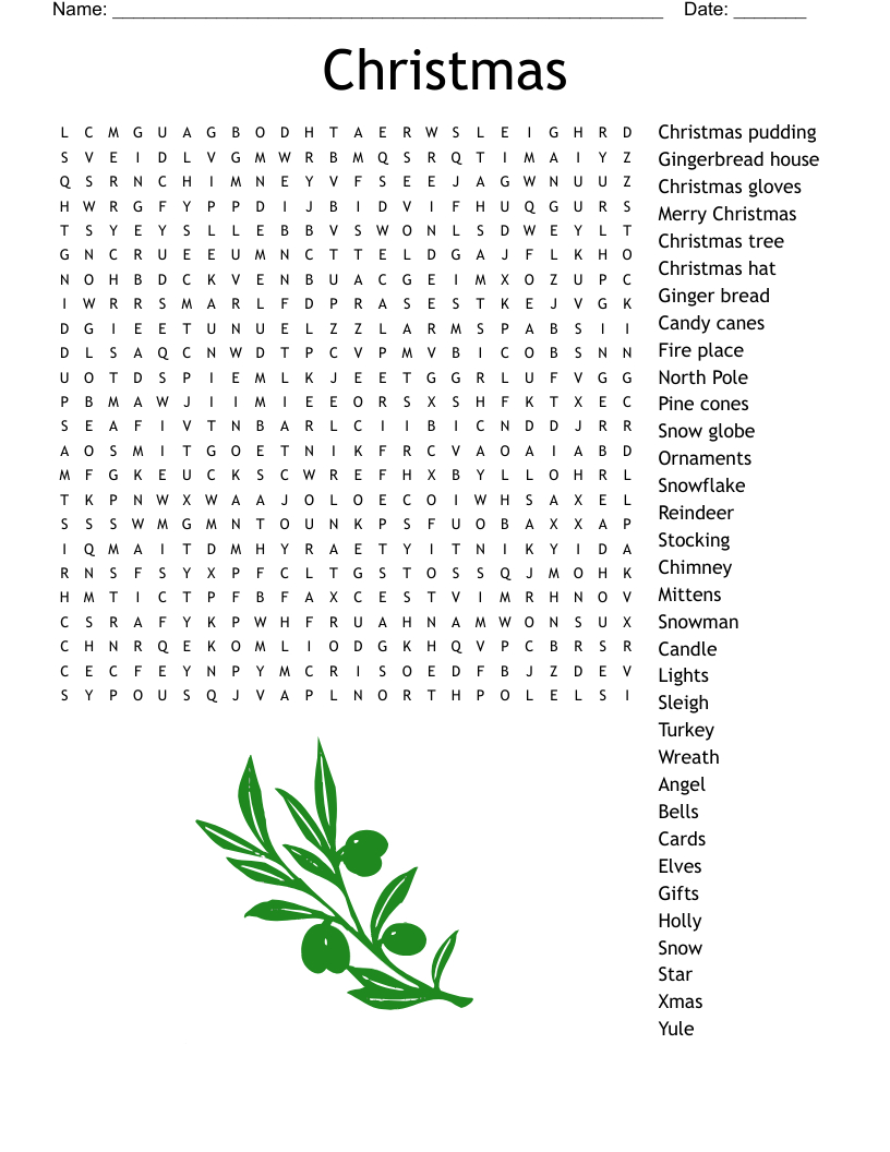 Santa&amp;#039;S Workshop - Hard Word Search - Wordmint for Hard Holiday Word Search Printable