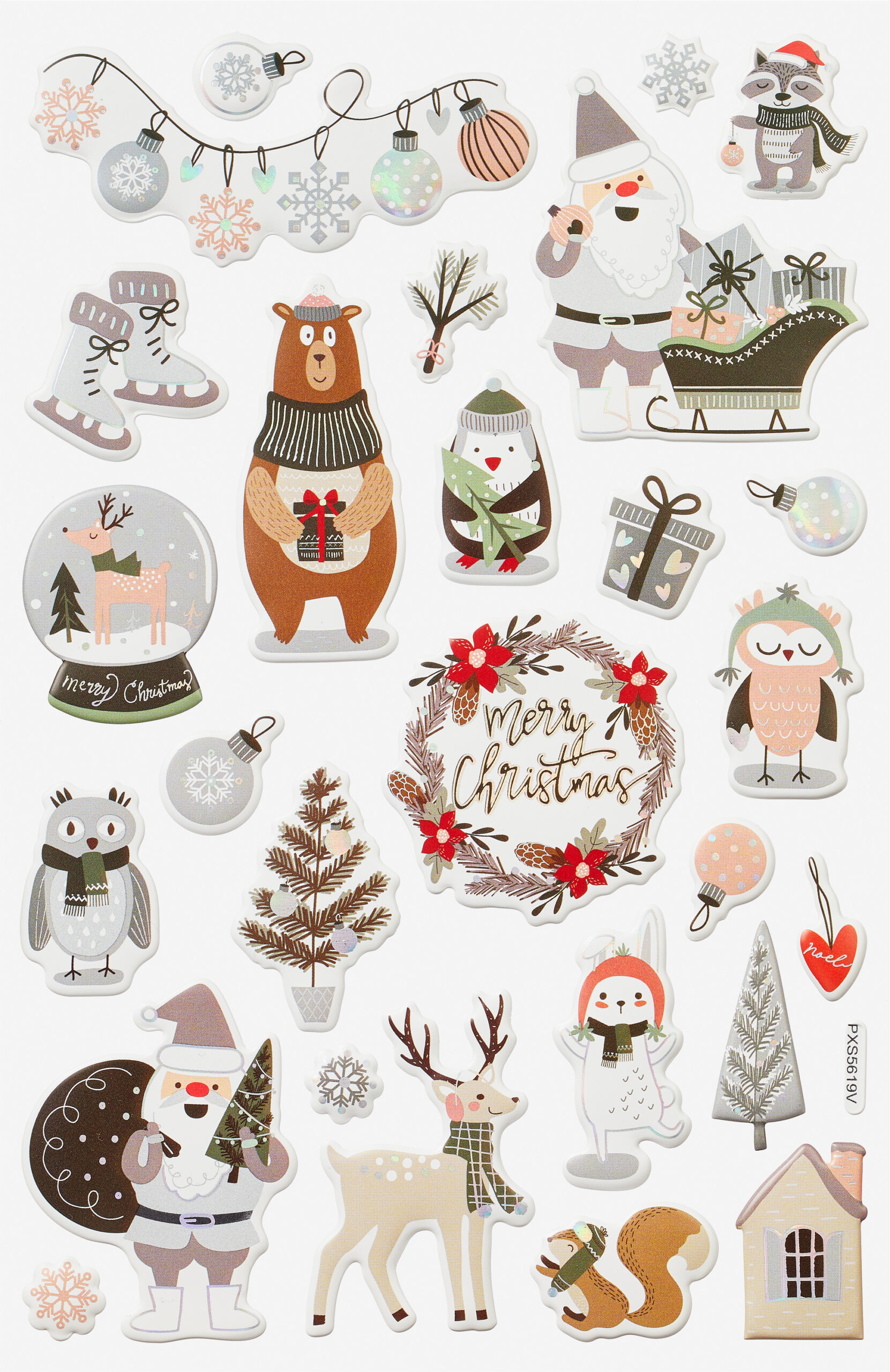 Sticker &amp;quot;Merry Christmas&amp;quot; pertaining to Christmas Printable Stickers