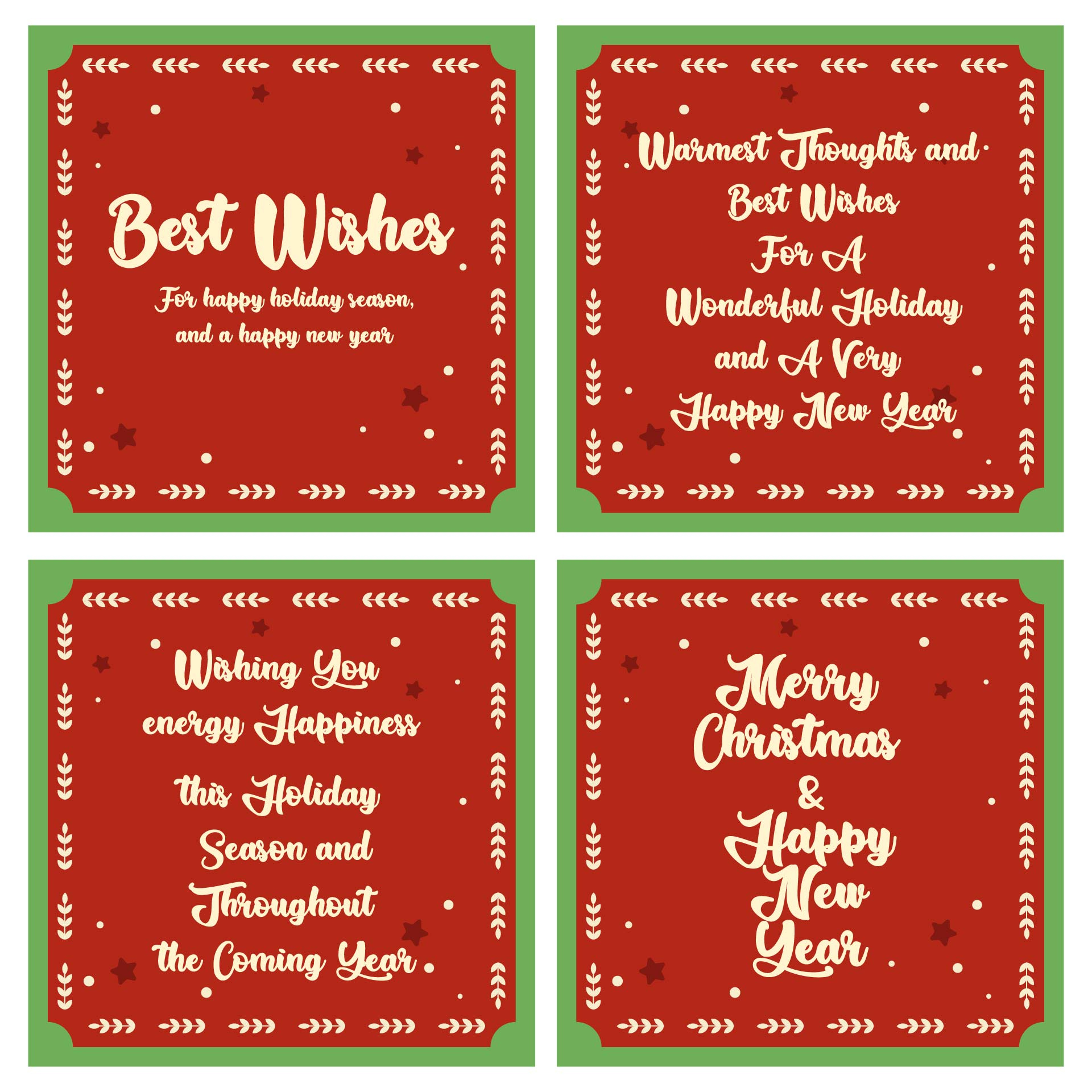 Verses For Cards - 10 Free Pdf Printables | Printablee in Free Printable Christmas Card Verses